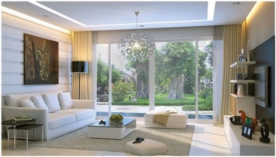 Tiêu chí chọn cửa kính cường lực cho phòng khách