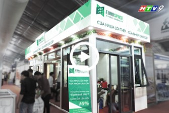 Euro Space lần đầu tiên tham gia hội chợ Vietbuild 2017 được lên truyền hình HTV9